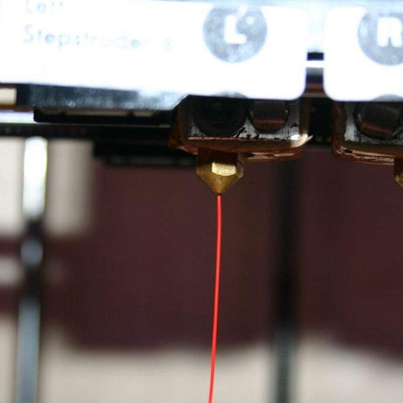 3D Printer Nozzle and Nozzle Cleaner 1.75/0.4 mm Print Head MK8 Nozzle + 10 Needle Cleaning + 2 Anti Static Tweezers