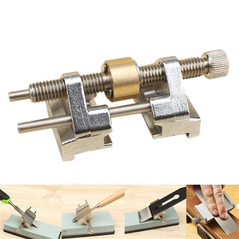 Precision Honing Guide Jig for Chisel Plane Blade Graver Iron Edge Sharpening Wood Work Bevel Angle Sharpener Abrasive Tools