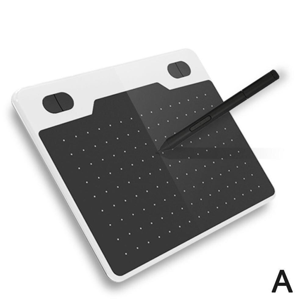 T503 6 Inch Ultralight Graphics Tablet 8192 Levels Digital Drawing Tablet Battery-Free Pen Compatible Android Device: White