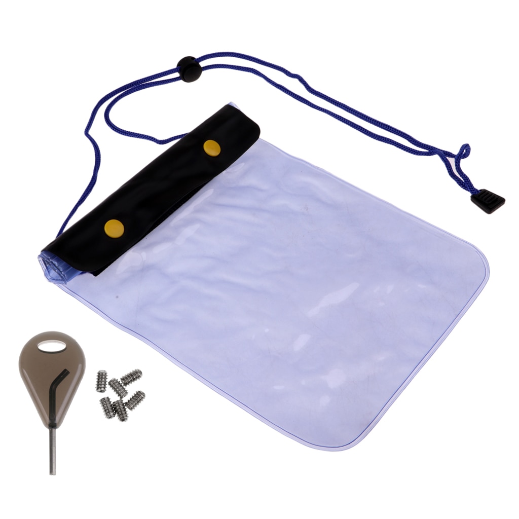 Surfboard Longboard Surfing Surf Fin Key Screws & Zipper Waterproof Dry Bag