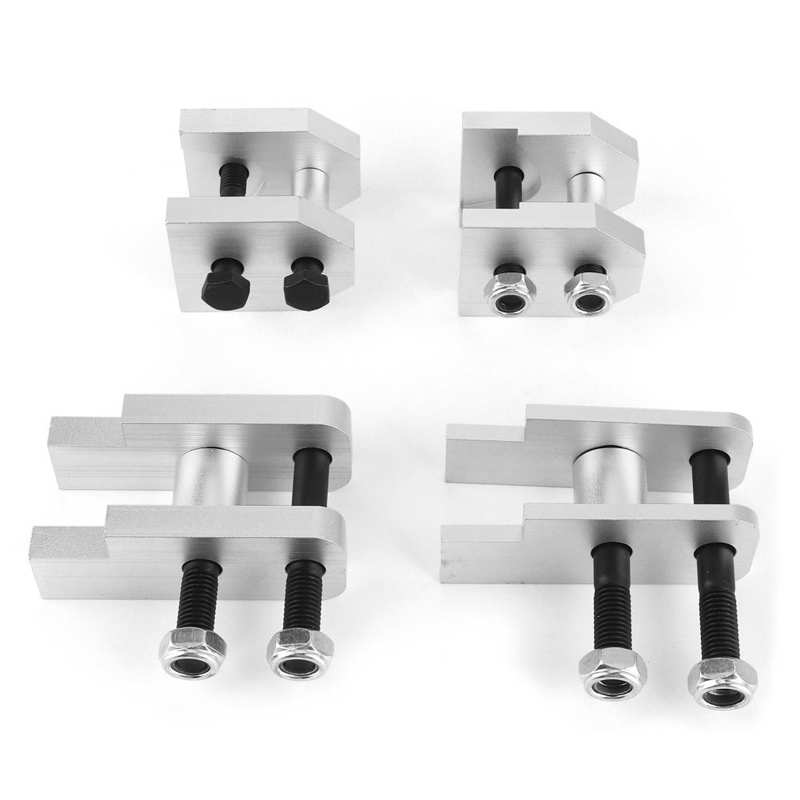 2in ATV Lift Kit Billet Aluminum Accessory Fit for Yamaha Rhino 450 660 700 2004 Full Lift Kits TAT070