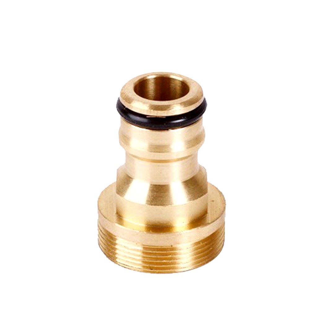 Water Tap Connector Copper Alloy Pipe Adapter Household Tap Hose Connector for Kitchen Garden