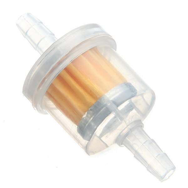 Filtro de combustible líquido Universal de gasolina y gasolina para motocicleta de 6mm para motocicleta y motocicleta