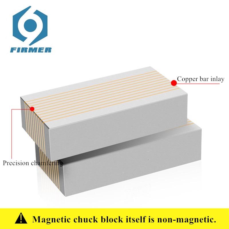 Magnetic Chuck Blocks Non-magnetic Chuck F35A F35B F36V F37V Parallels Grinding Guide For Transmitting Magnetism