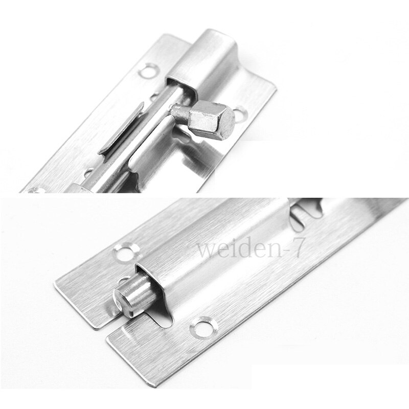Stainless Steel Door Latch Slide Lock Barrel Bolt 1pc