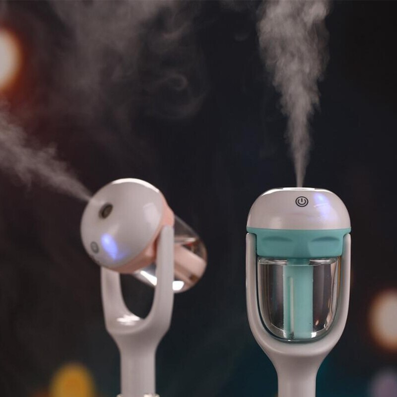 Car Steam Air Humidifier Aroma Diffuser Mini Ultrasonic Air Purifier Aromatherapy Essential Oil Diffuser Mist Purifier Fogger