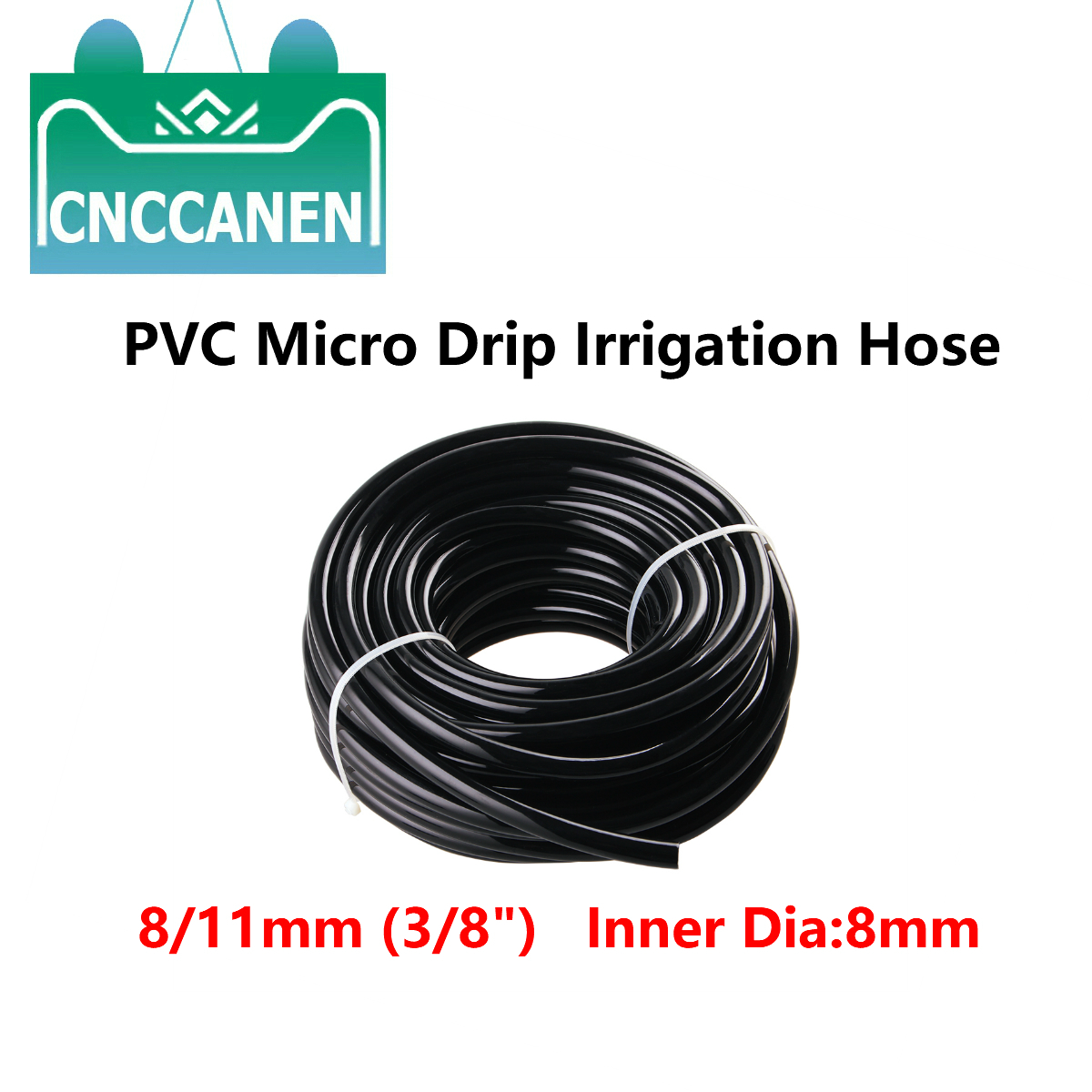 8/11 millimetri 3/8 ''PVC giardino tubo flessibile Acqua di Irrigazione Irrigazione A Goccia micro Tubi di Irrigazione Tubo di Piante da Fiore spruzzatore tubo di raffreddamento del Tubo Flessibile