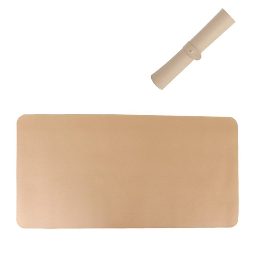 Mouse Pad Office Ordinary Non-Slip Mouse Pad Game Mouse Pad Computer Desk Pad Desk Book Pu Leather Table Mat
