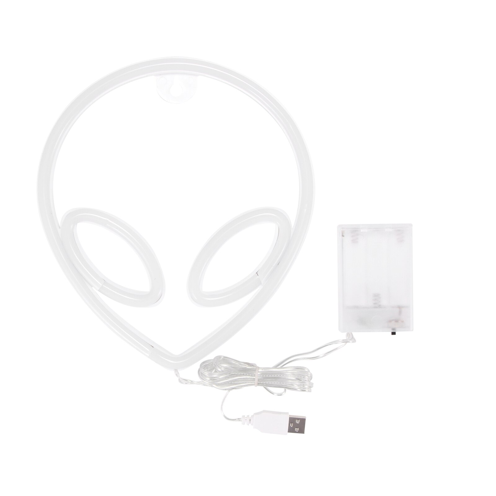 Neon Zeichen Alien Gesicht Geformt Wand Hängen Lichter Für Home Kinder Zimmer Saucerman Nacht Lampen Party Kunst Dekor Kinder