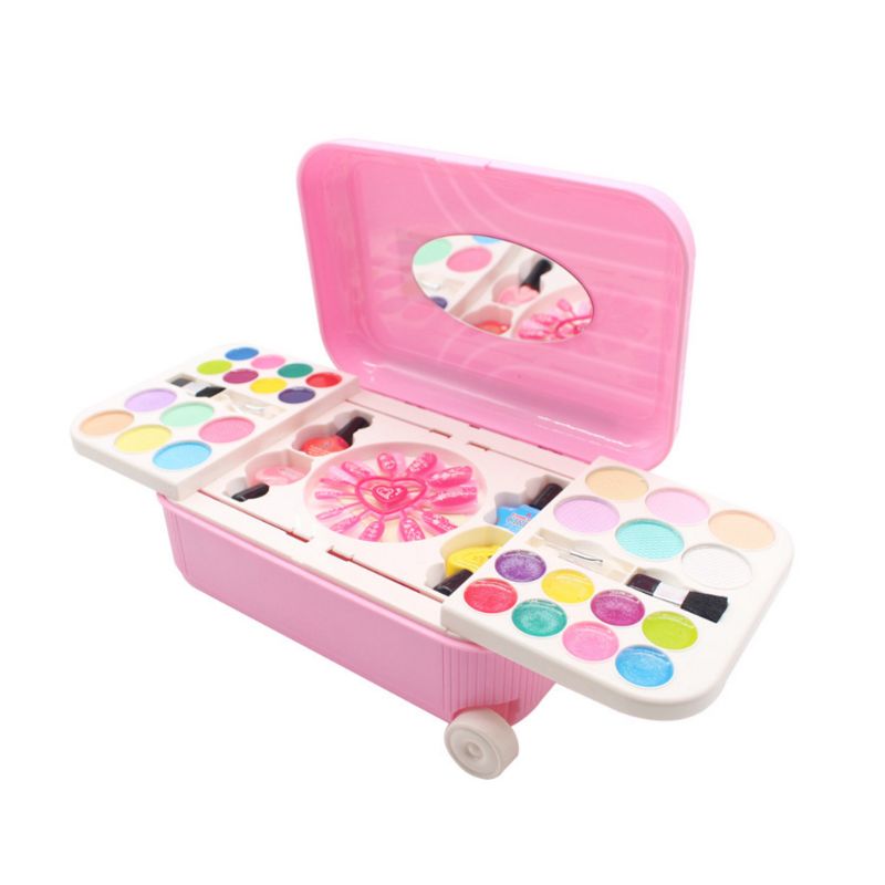 1 Set leuke Kinderen Pretend Make Game Speelgoed Water Oplosbare Nagellak Meisje Speelhuis