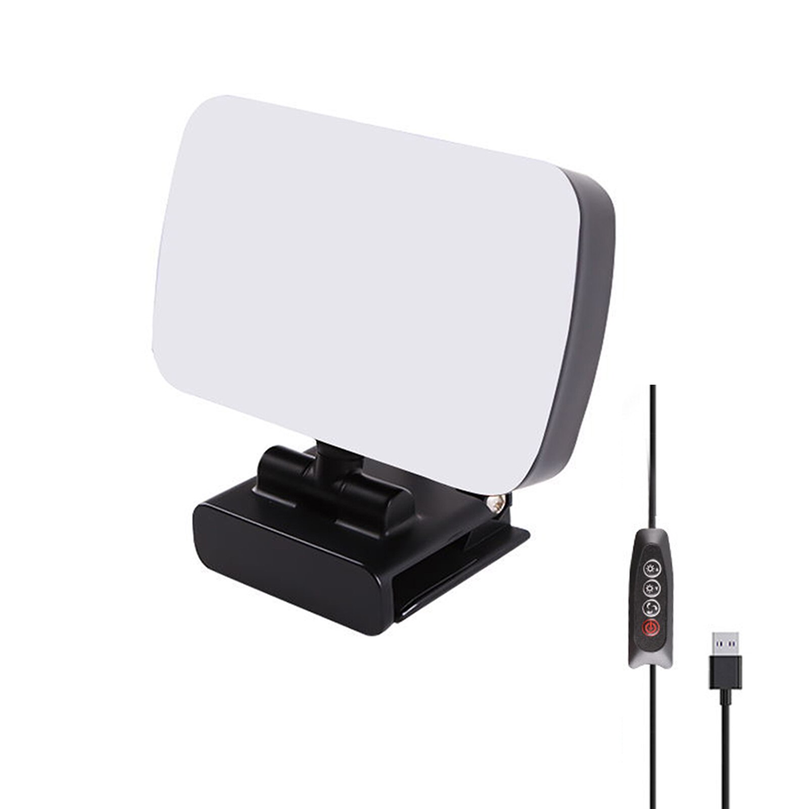 120 LEDs Light Video Conference Lighting Kit Zoom Lighting for Computer with Tripod Stands Computer Desk Light lamp