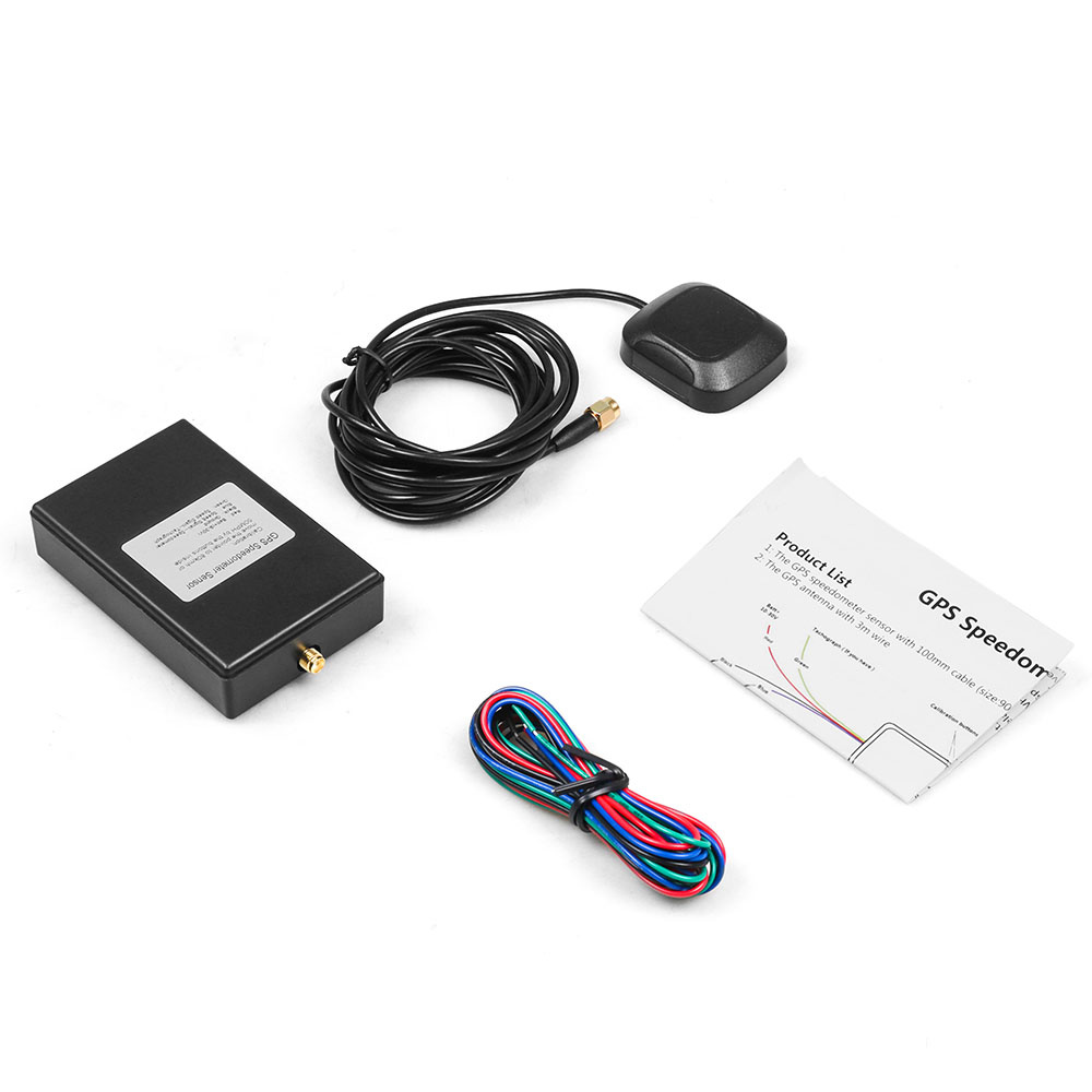 GPS-snelheidsmeter sensoradapterset, universele adapter 3 V-5 V GPS- snelheidsmeter signaalsensor voor de meeste voertuigen