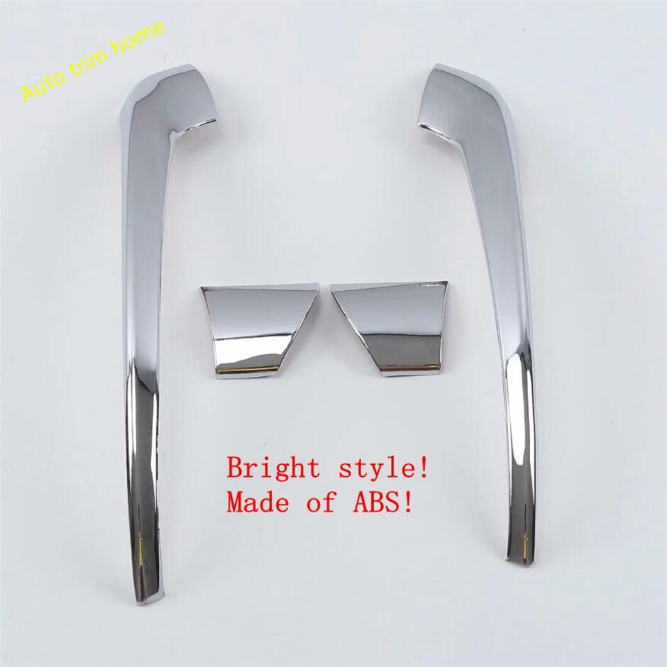 Lapetus achteruitkijkspiegel beschermstrip afdeklijst abs geschikt voor porsche cayenne mat / chroom / koolstofvezel look