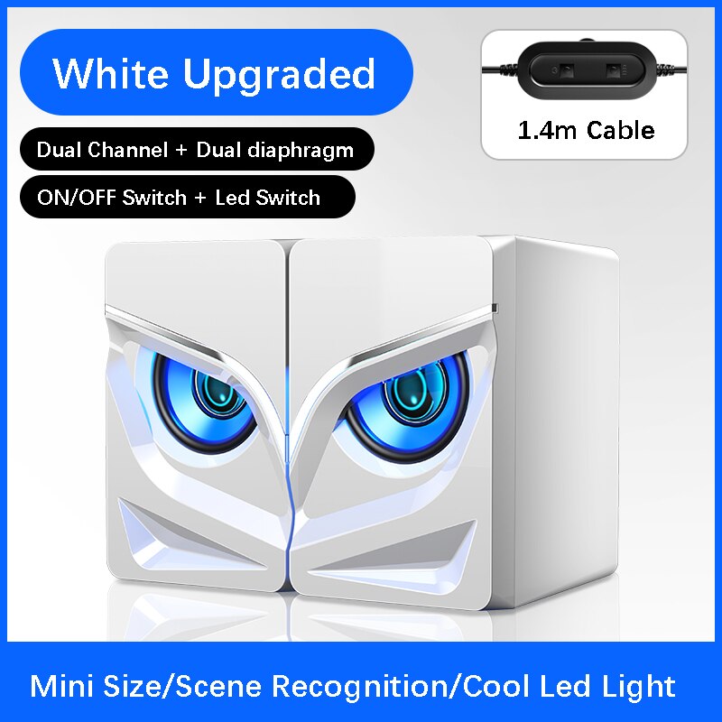 Bluetooth verdrahtet Mini Computer Lautsprecher Bass Hörner für Laptop Schreibtisch Telefon Leistungsstarke Lautsprecher USB AUX Audio- Multimedia Lautsprecher