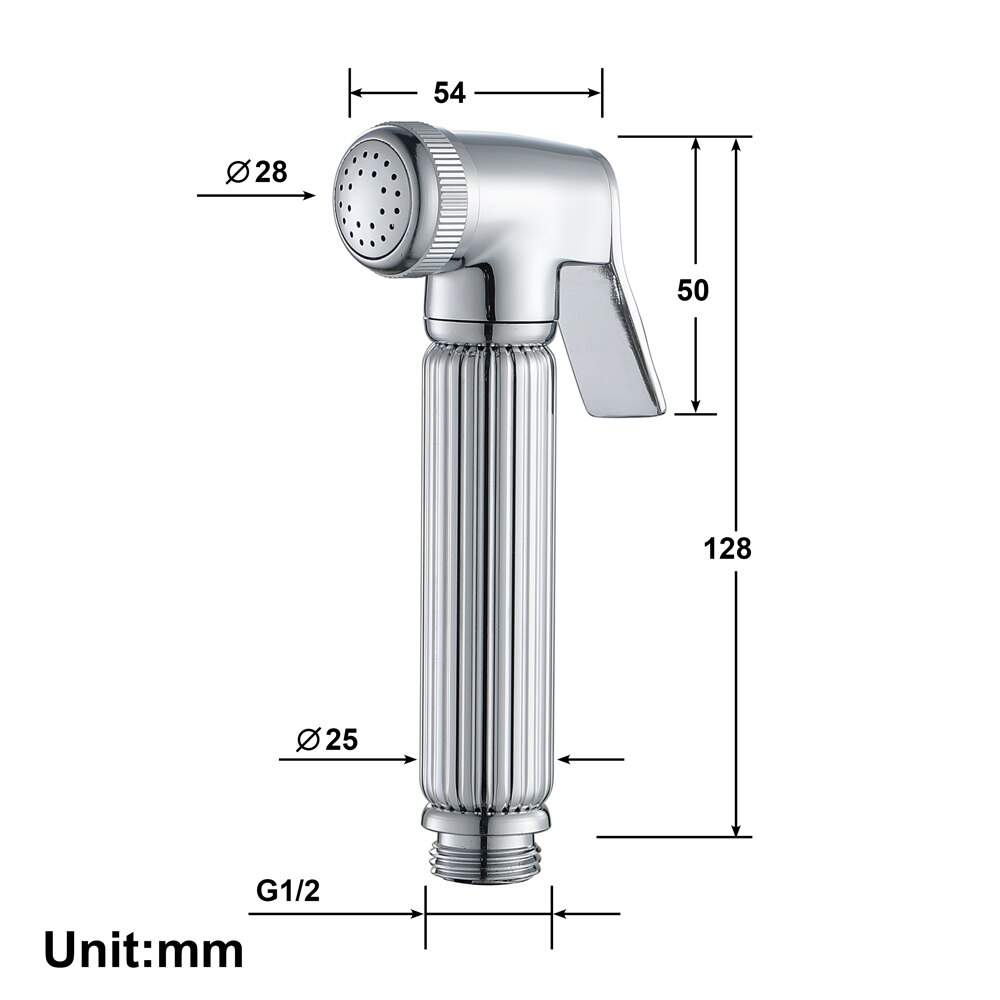 Wc bidets handdouche spray messing toilet bidets voor toiletten apparaat draagbare douche handbediende kranen bidet zitting