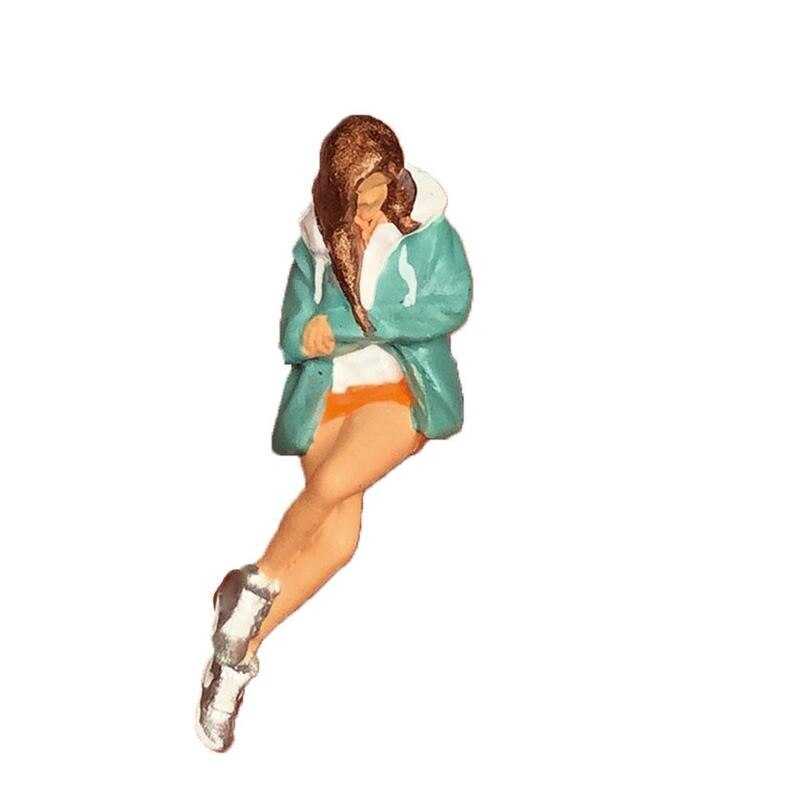 1pc Model lalki makro 1:64 wysokiej jakości modne ubrania dziewczyny lalki precyzyjne ręcznie robione lalki wykwintne i piękne