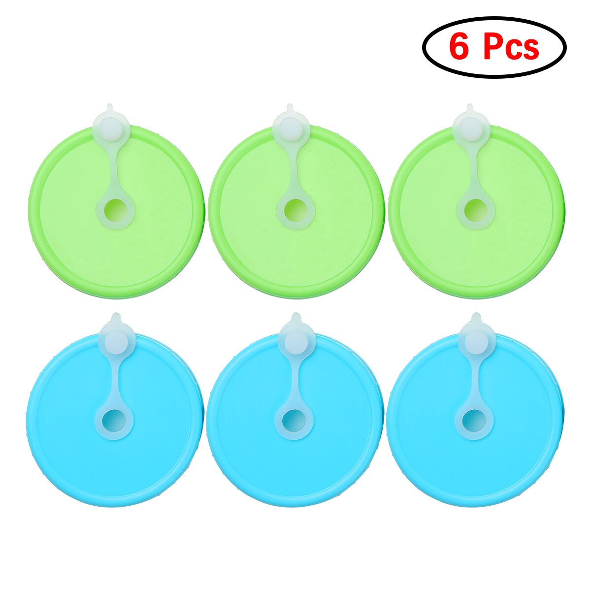 70mm/86mm Plastic Mason Jar Lids with Straw Hole Replacement Caps Lids for Mason Jars Canning Drinking and Food Storage: 86mm