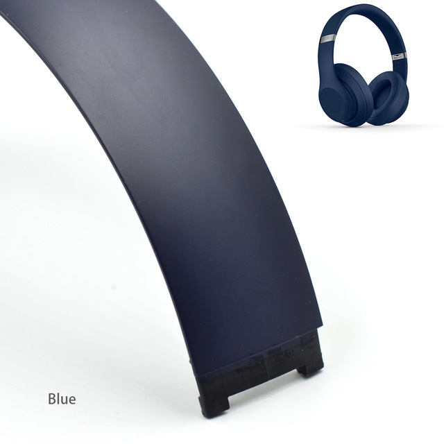 Voor Studio 3.0 Reparatie Onderdelen Vervanging Hoofdtelefoon Hoofdband Headset Plastic Shell voor Beat Studio 3.0 voor Studio3 Hoofdtelefoon: Blauw