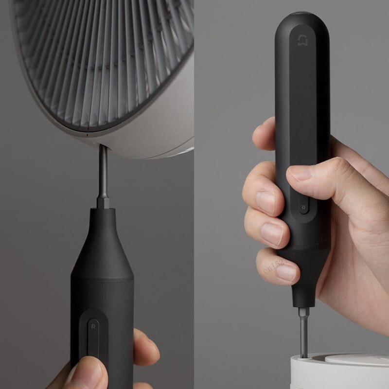 Lagerbier Xiaomi Mijia Elektrische/Manuelle Schraubendreher Integrierte Schraube Fahrer 1500mAh Wiederaufladbare W/6 S2 Elektrische Schraube Bits einstellen