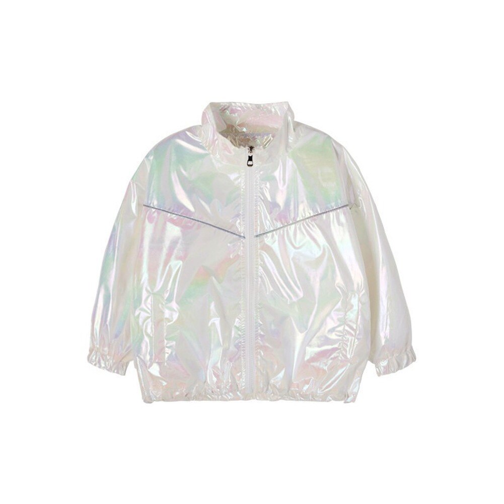 2021 nuova primavera e autunno 3-7 anni giacca sportiva luminosa traspirante da bambina giacca da bambino giacca da bambina cappotto caldo