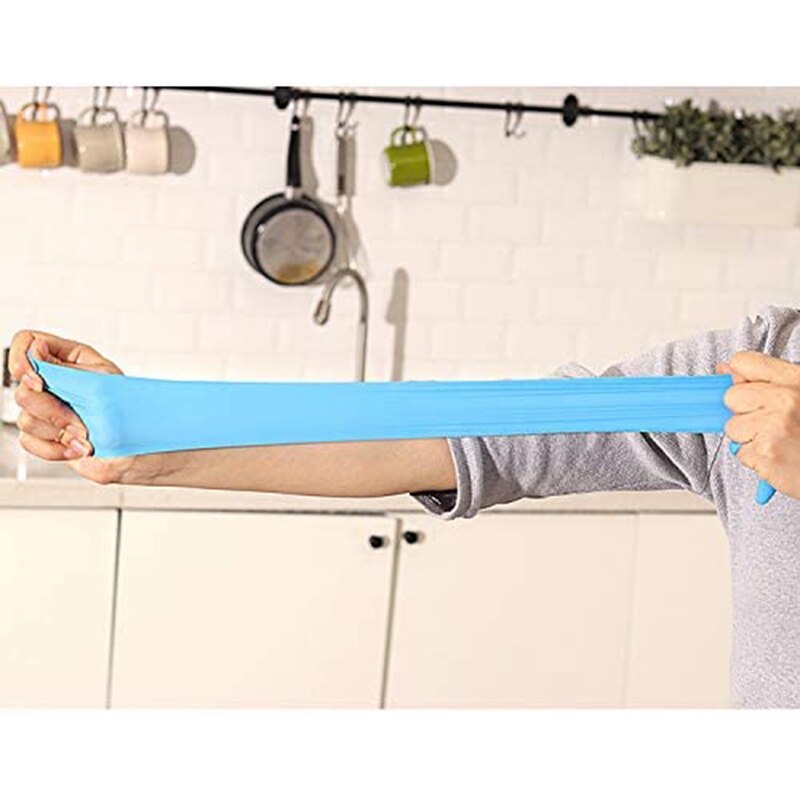 PVC Disposable Food Prep Gloves, Disposable Nitrile Work Gloves for Cooking, Food Handling, Press Sn