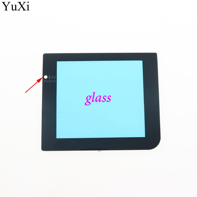 YUXI Plastic Glass Screen Protector Cover Replacement for Game Boy Pocket for GBP Screen Lens Faceplate: C