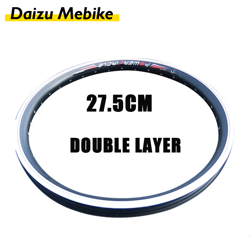 Ebike Rim 16"20" 22"24" 26" 700C Electric Bike Wheel Rim Aluminum Alloy Spokes E Bike bicicleta electrica Rim Bike Accessories: 27.5inch