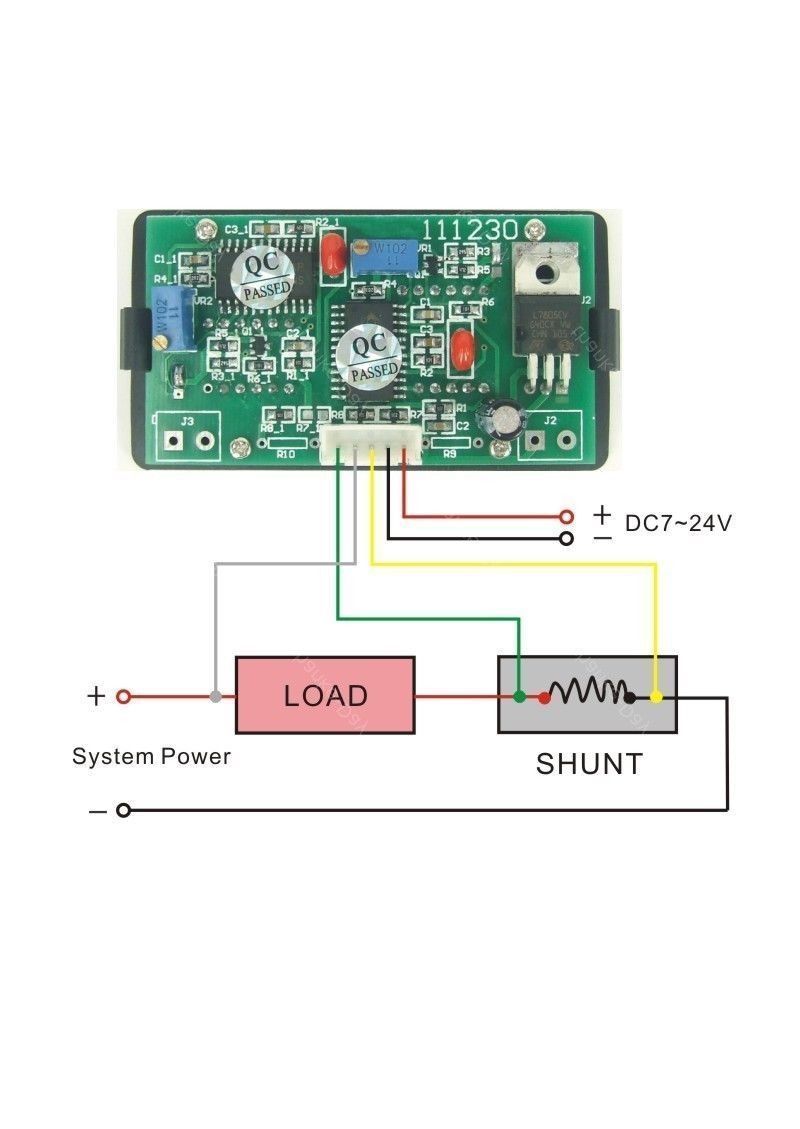 200v +/- 100a dc yhdistelmämittari volttimittari ampeerimittari kaksisuuntainen virta jännite akkumonitori aurinko + shuntit 12v 24v autoa