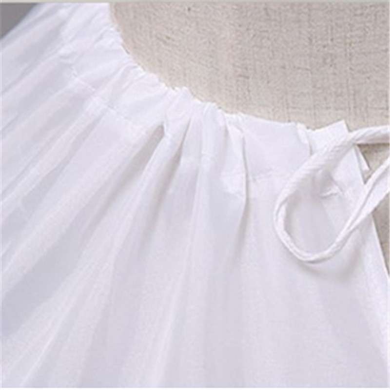 Lace Edge 6 Hoop Petticoat Underskirt For Ball Gown Wedding Dress 110cm Diameter Underwear Crinoline Wedding Accessories