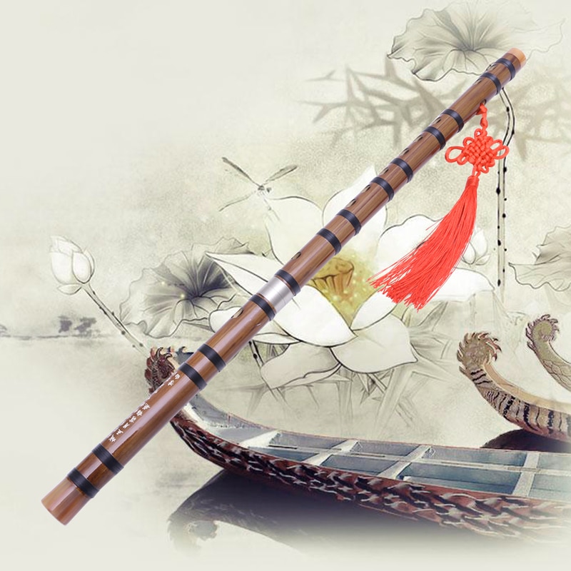 Traditionele Handgemaakte Pluggable Chinese Houtblazers Muziekinstrument Bamboefluit/Dizi In G Sleutel