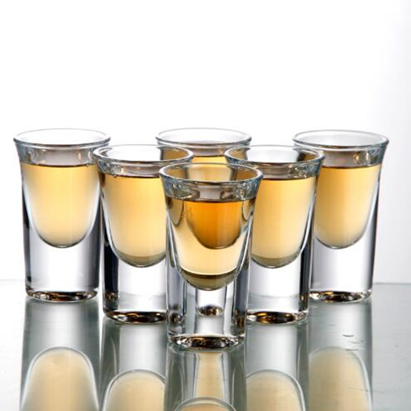 6 stuks Platform cup drank cup borrelglas klein wijnglas cup kogel cup witte wijn glas wodka glas