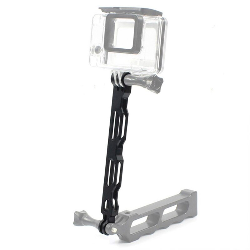 Aluminium Verlängerung Stange Arm Verlängert Selfie Halterung mit1/4 zoll Stativ Adapter einstellen Für insta 360 Ein R X gehen Profi Max Kamera