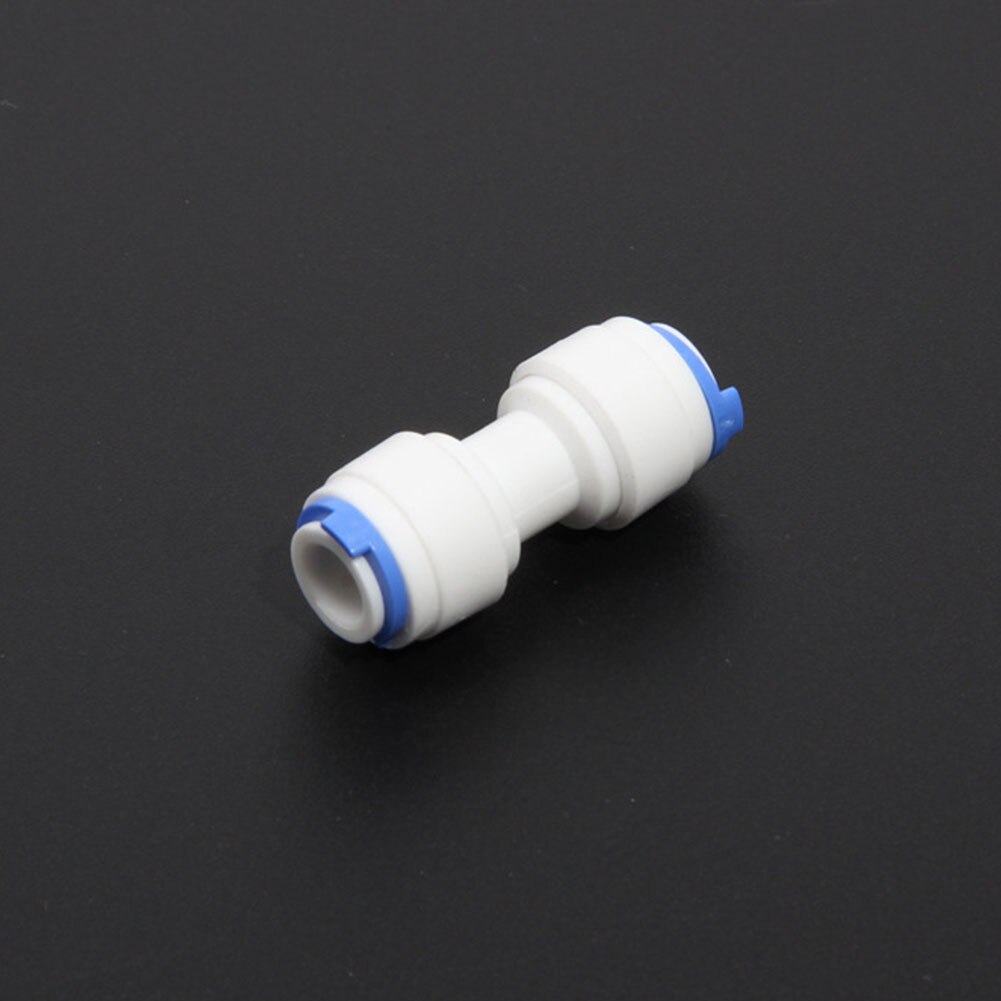 Plumbing Durable Mini Plastic Home Bathroom Practical Water Purifier Kitchen White Tube Connector: Default Title