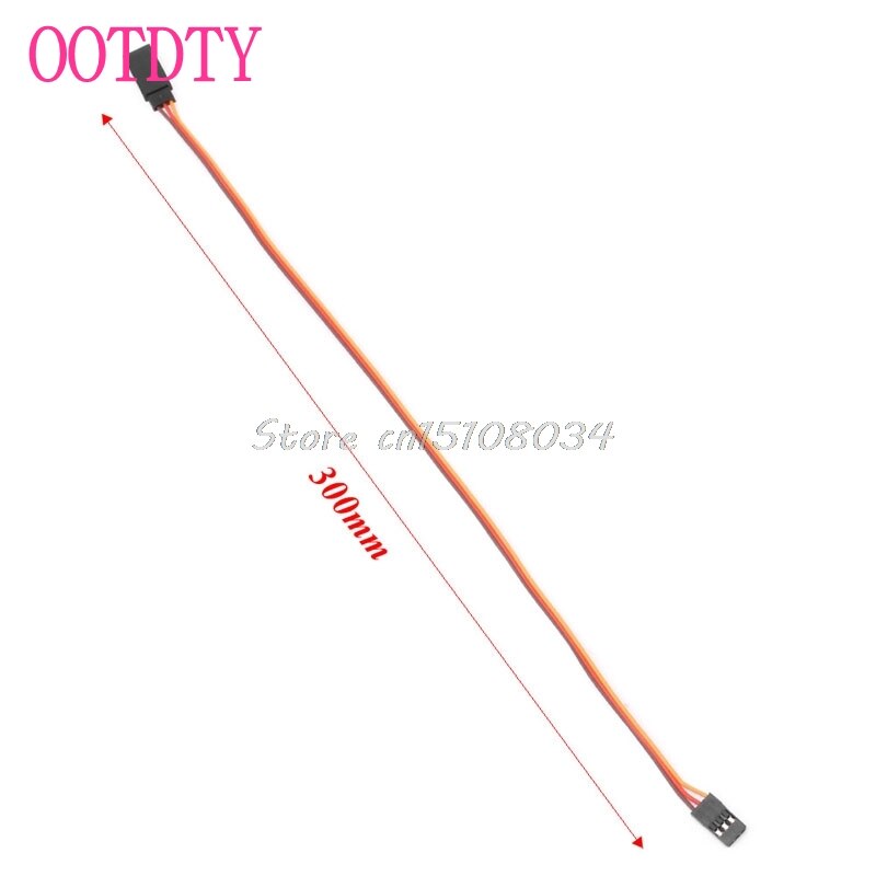 10Pcs 300mm Servo Extension Lead Wire Cable For RC Futaba JR Male to Female 30cm G08 Whosale