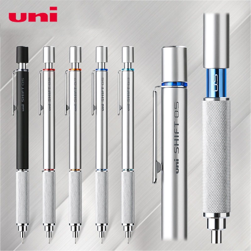 Japan uni  m5-1010 tegning mekanisk blyant skift serie semi-metal studerende tegning manga mekanisk blyant  m3/m4/m7/m9/m5-1010