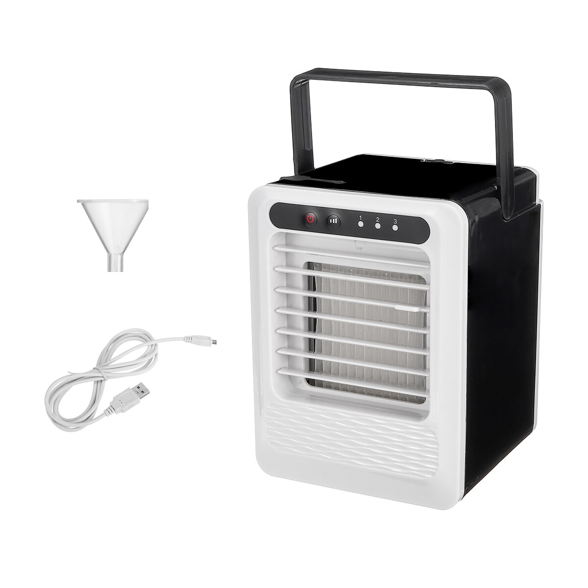 Draagbare Airconditioner Mini Usb Air Cooler Fan Cooling Luchtbevochtiger 3 Gear Thuis Kamer Airconditioning Quick & Easy Manier te Cool