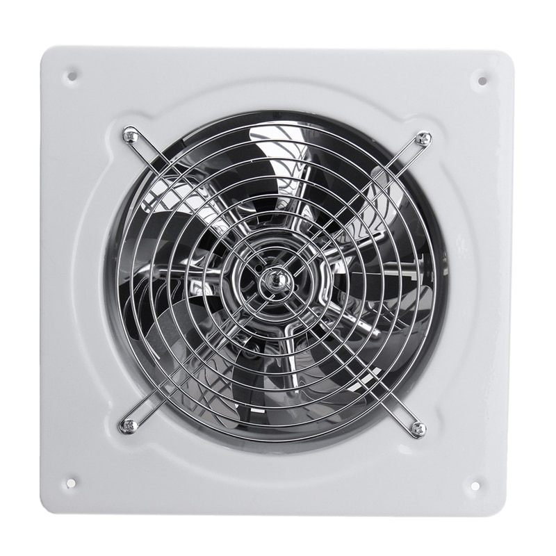 7.48inch Ventilator Extractor Wall Mounted 220V Exhaust Fan 45WLow Noise Home Bathroom Kitchen Garage Air Vent Ventilation