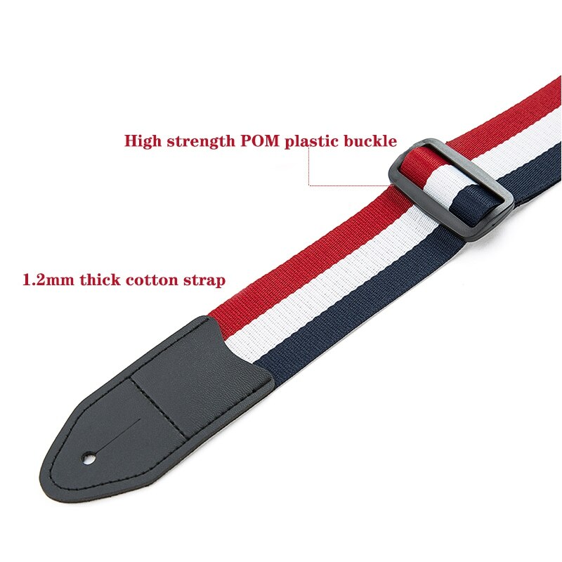1.3m Adjustable Guitar Strap Electric Guitar Holder Strap Sling For Acoustic Ukelele Musical Instrument Accessories