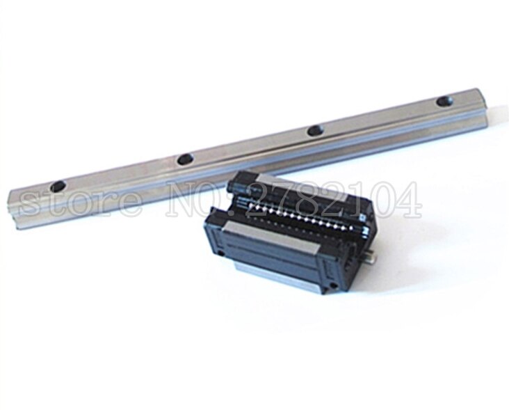 Miniature Rail Guidage Linéaire Guide SBR20-1000 Mm 4 Blocs De Roulement SBR20UU 2 Arbres