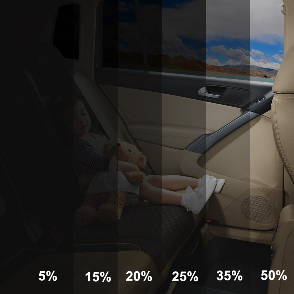 100oder300x50cmBlack Auto Fenster Folien Tönung Tönung Film rollen Auto Auto Heimat Fenster Solar- UV ProtectorSticker Anti Schnee kratzer: 15 Prozent 100x50