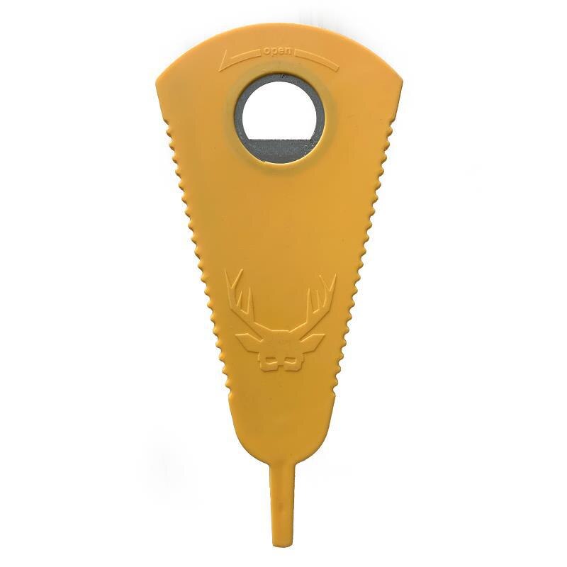 Household Multifunctional Bottle Opener, Safe Non-slip, Labor-saving Canned Bottle Capper, Kitchen Gadget: 6   yellow