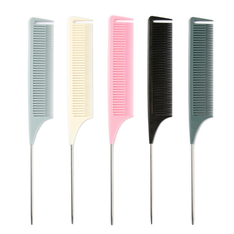 Version af highlight kam hår kamme frisør salon farve kam separat afskilning til hår styling frisør antistatisk