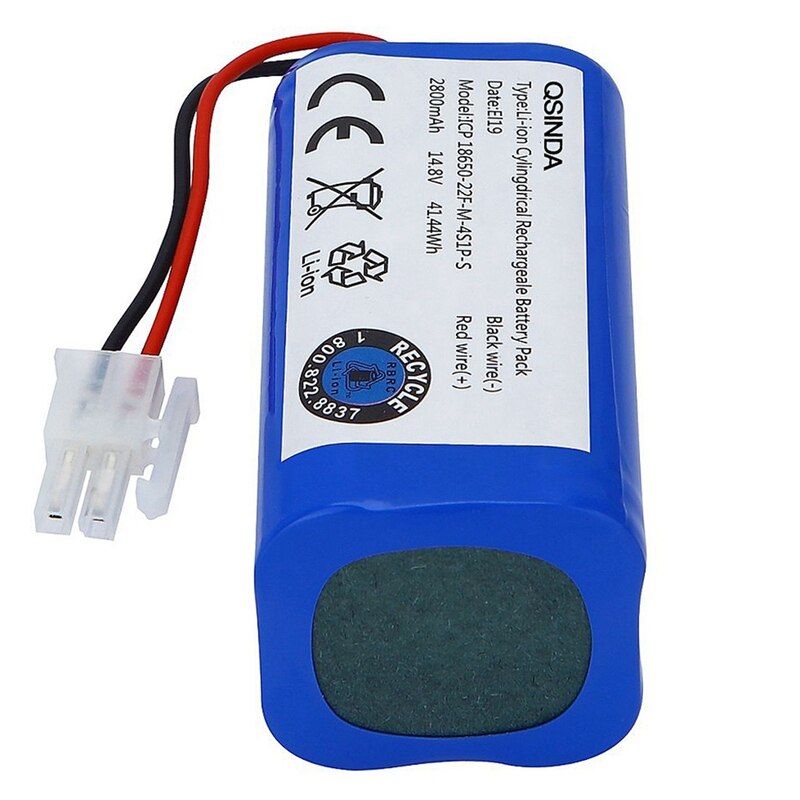 Batería de repuesto para Robot aspirador Ilife A4, A4S, A6, V7, 14,8 V, 2800Mah