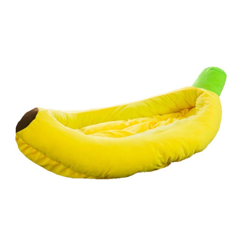 Cama de Gato de plátano lavable Gato, casa de perro, cama de felpa creativa, osito pequeño, mediano y grande, productos para mascotas: XL