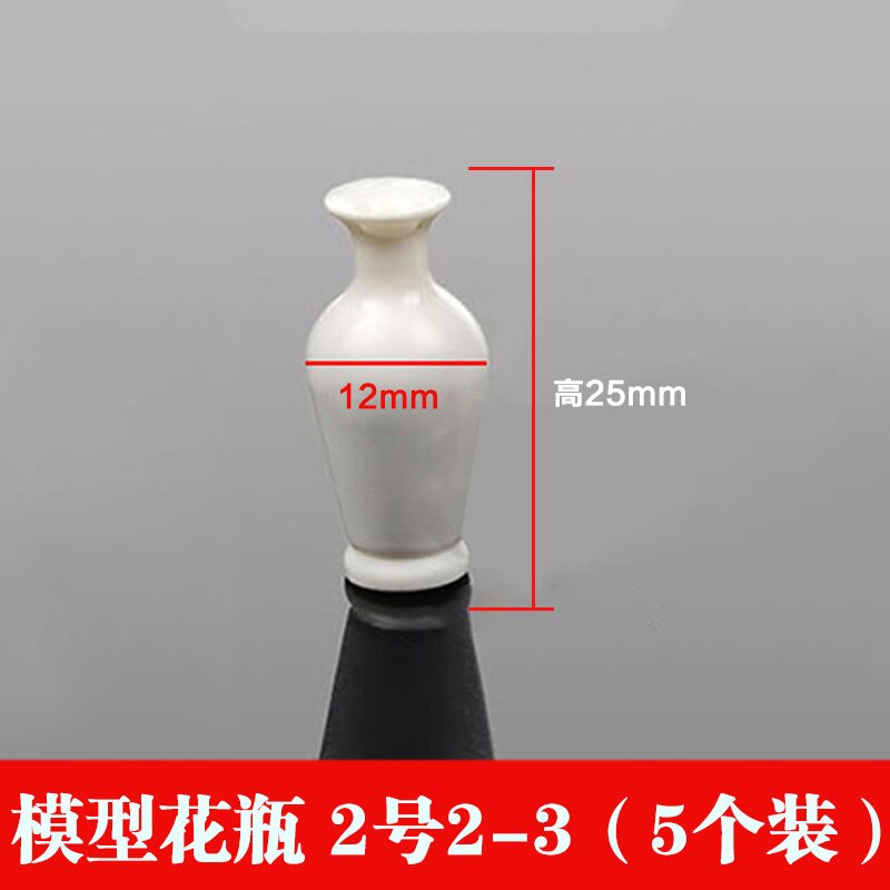 10pcs Model vaas model building materiaal DIY zand tafel maken micro landschap matching materiaal: type 6