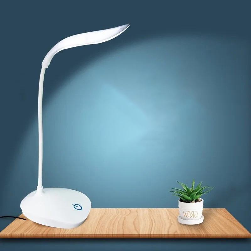 Students Study LED Desk Lamp Stepless Dimmable Touch Foldable Table Lamp Bedside Reading Eye Protection Night Light Desk Lamps