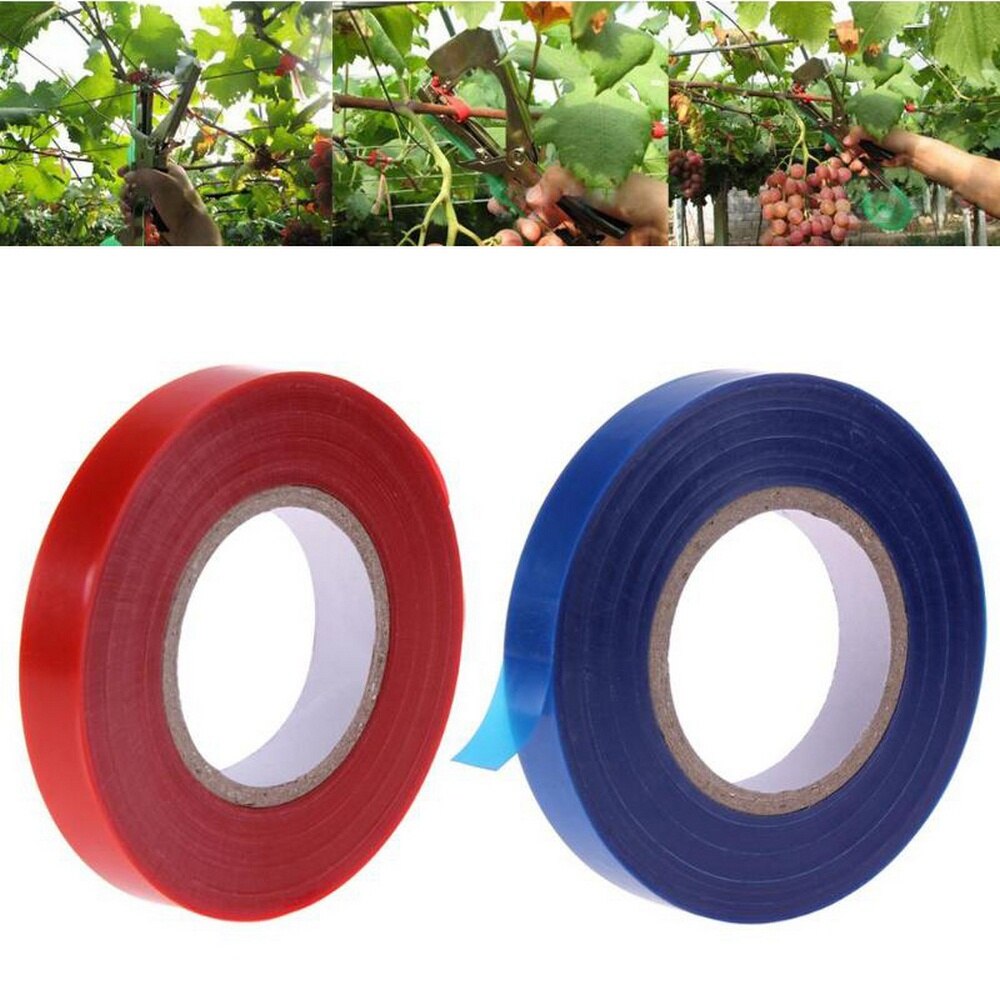 20Pcs Lint Strecth Tape Tool Tapener Bind Strap Tak Tool Plant Tuin Kofferbak Sluit Stem Hand Koppelverkoop Stake Fruit boom Link