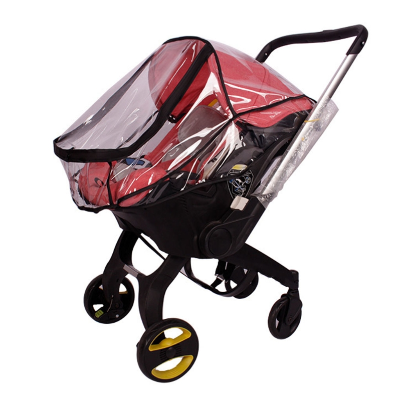 Kinderwagen Regenhoes Baby-autozitje Waterdicht Winddicht Transparant Schild Voor Kinderwagen Kinderwagen Accessoires D08C