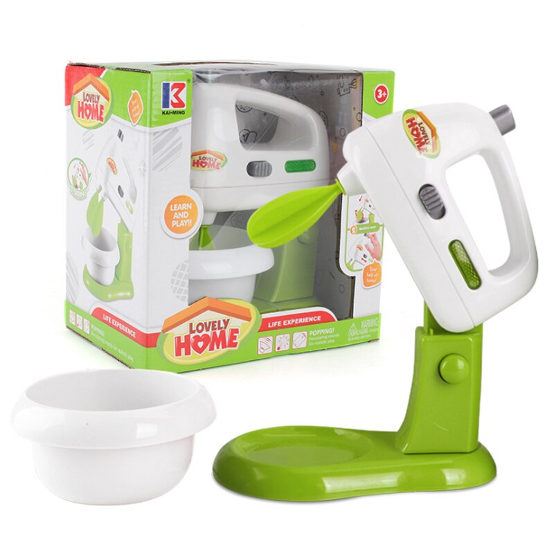1 stk foregiver at lege legetøj husholdningslegetøj støvsuger legetøjsrengøring juicer vask symaskine mini rydde op legetøj