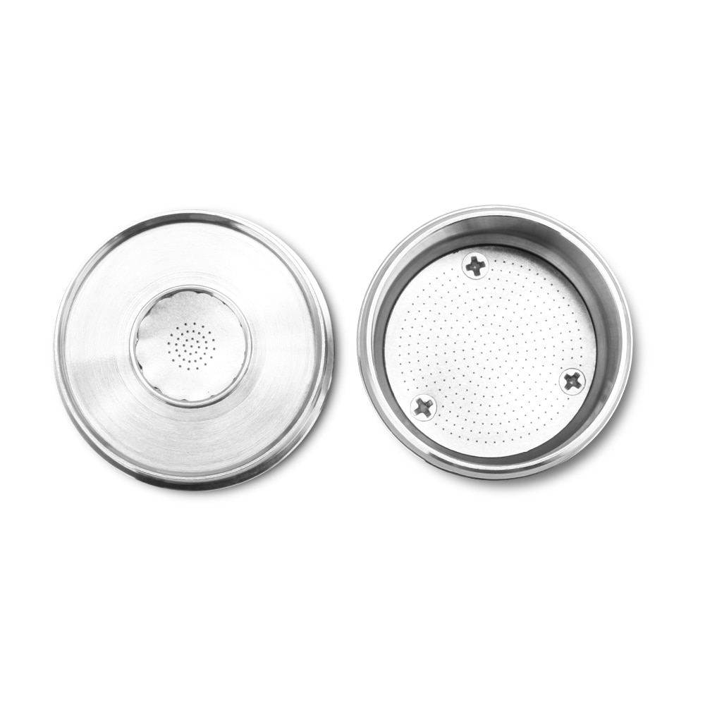 Icafilas rustfritt stål gjenbrukbart illy kaffefilter tukle sett påfyllbare kapsler pod tukle til illy  x9 x8 x7.1 y5 y3 y1.1